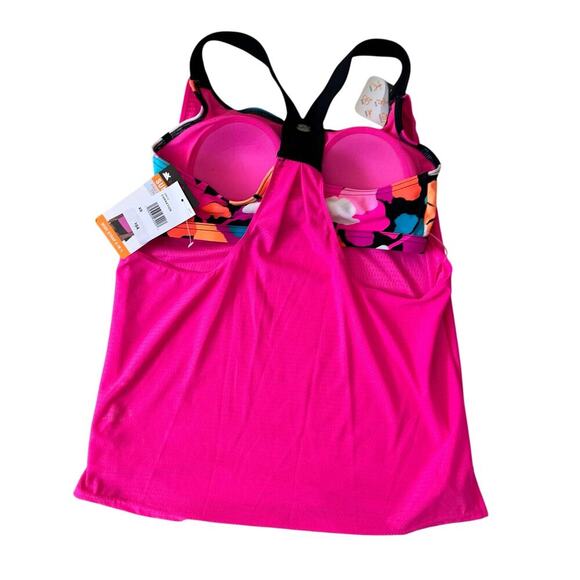 ZEROXPOSUR Sun Smart 2-in-1 Swim Top / Tank Top Women's Size XS - Picture 11 of 11